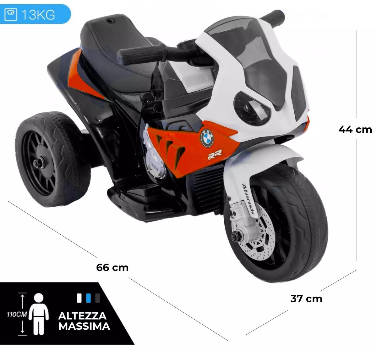 MINI MOTO PER BAMBINI BMW 6V
