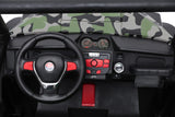 MINI AUTO ELETTRICA PER BAMBINI FUORISTRADA MILITARE