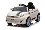 Mini auto per bambini Fiat 500 - Bianco