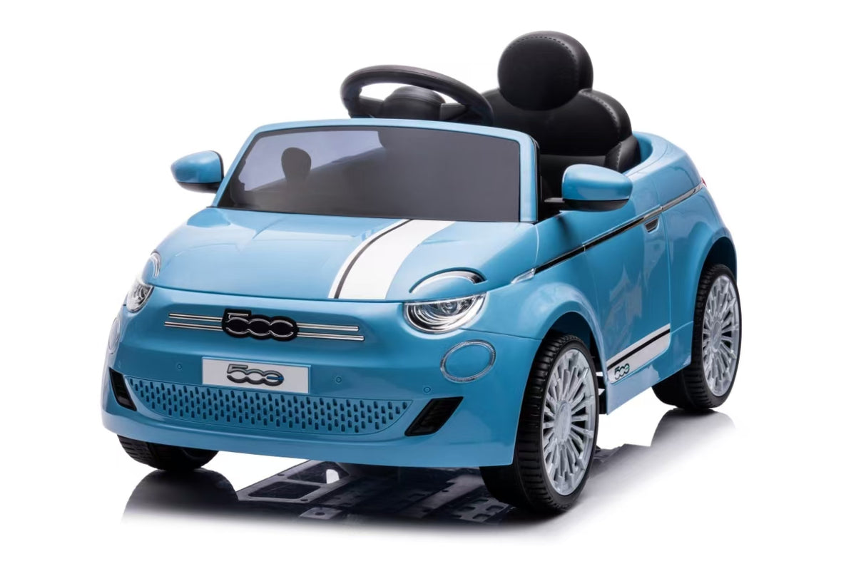 Mini auto per bambini Fiat 500 - Blu