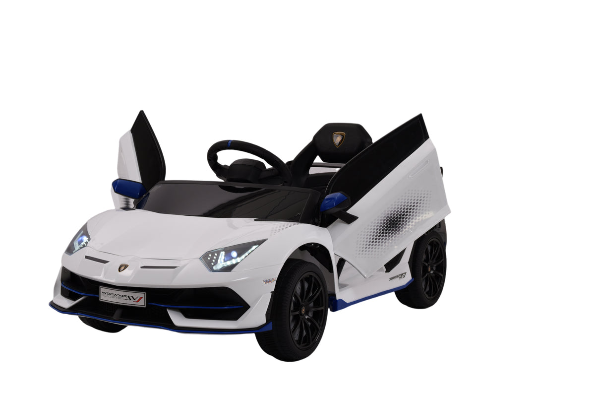 Mini auto per bambini Lamborghini Small - Bianco