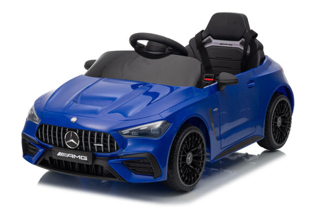 Mini auto per bambini Mercedes CLE Benz - Blu